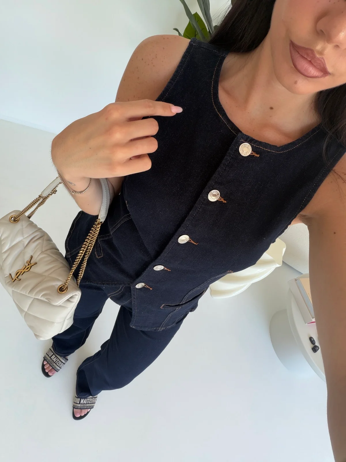 K912-GILET DENIM STEFANY - Image 5
