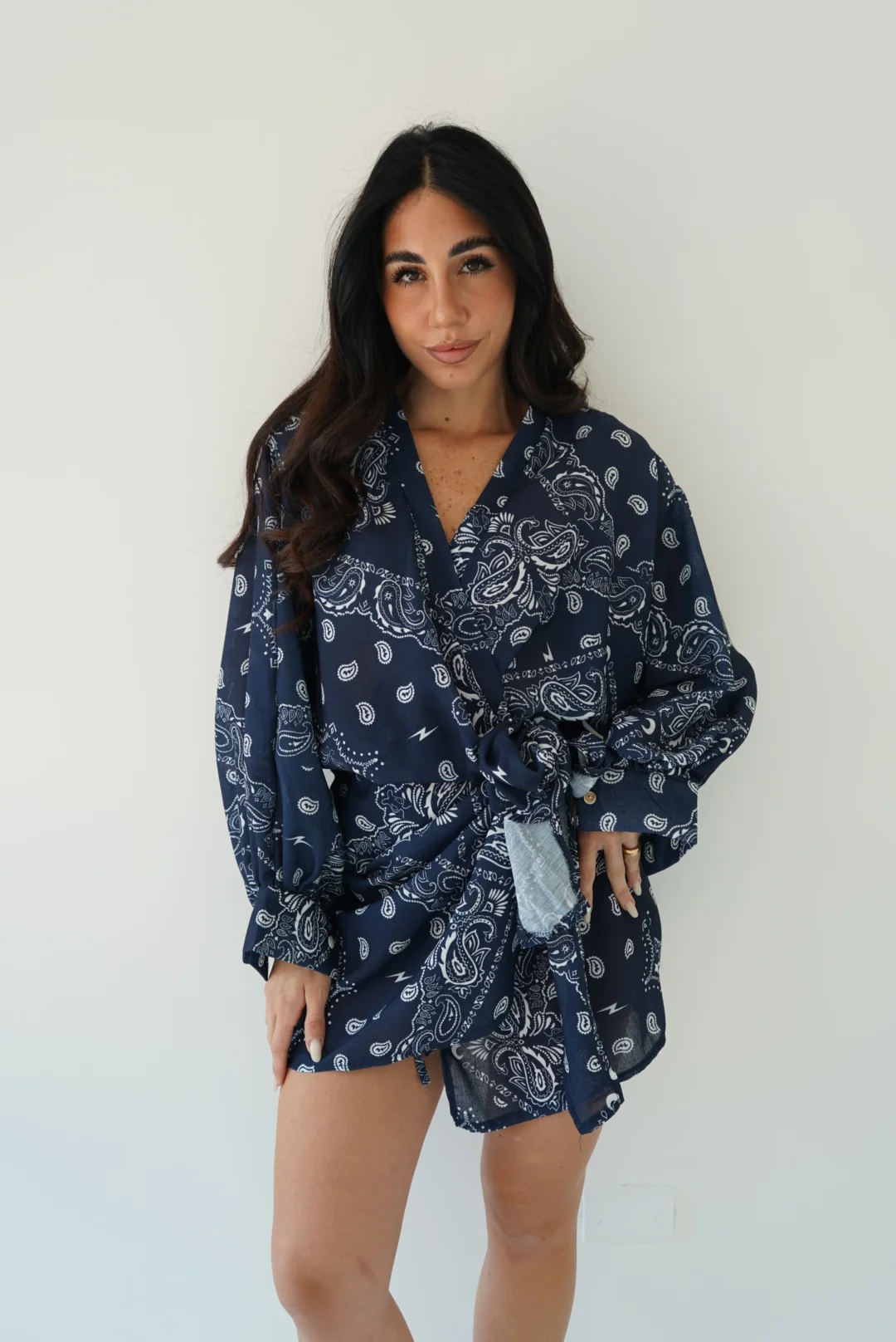 MINI ABITO FORMENTERA NAVY - Image 3