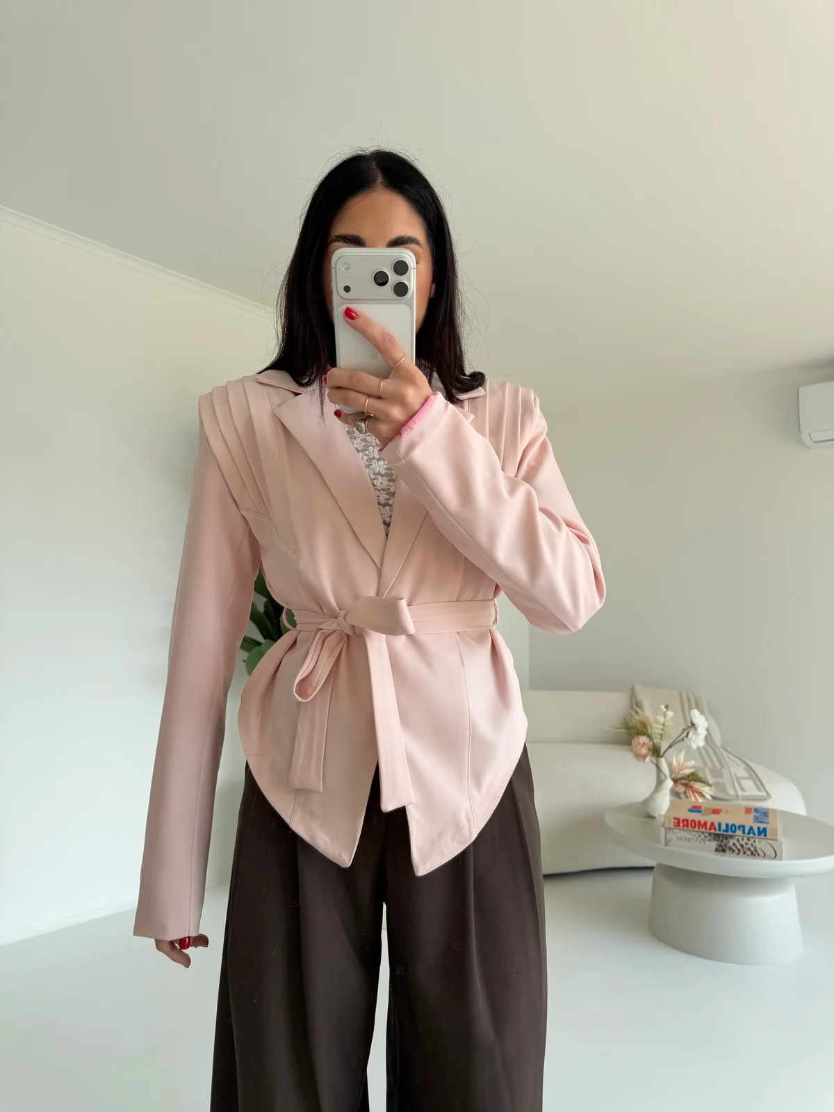MINI TRENCH CHARLOTTE PINK - Image 2