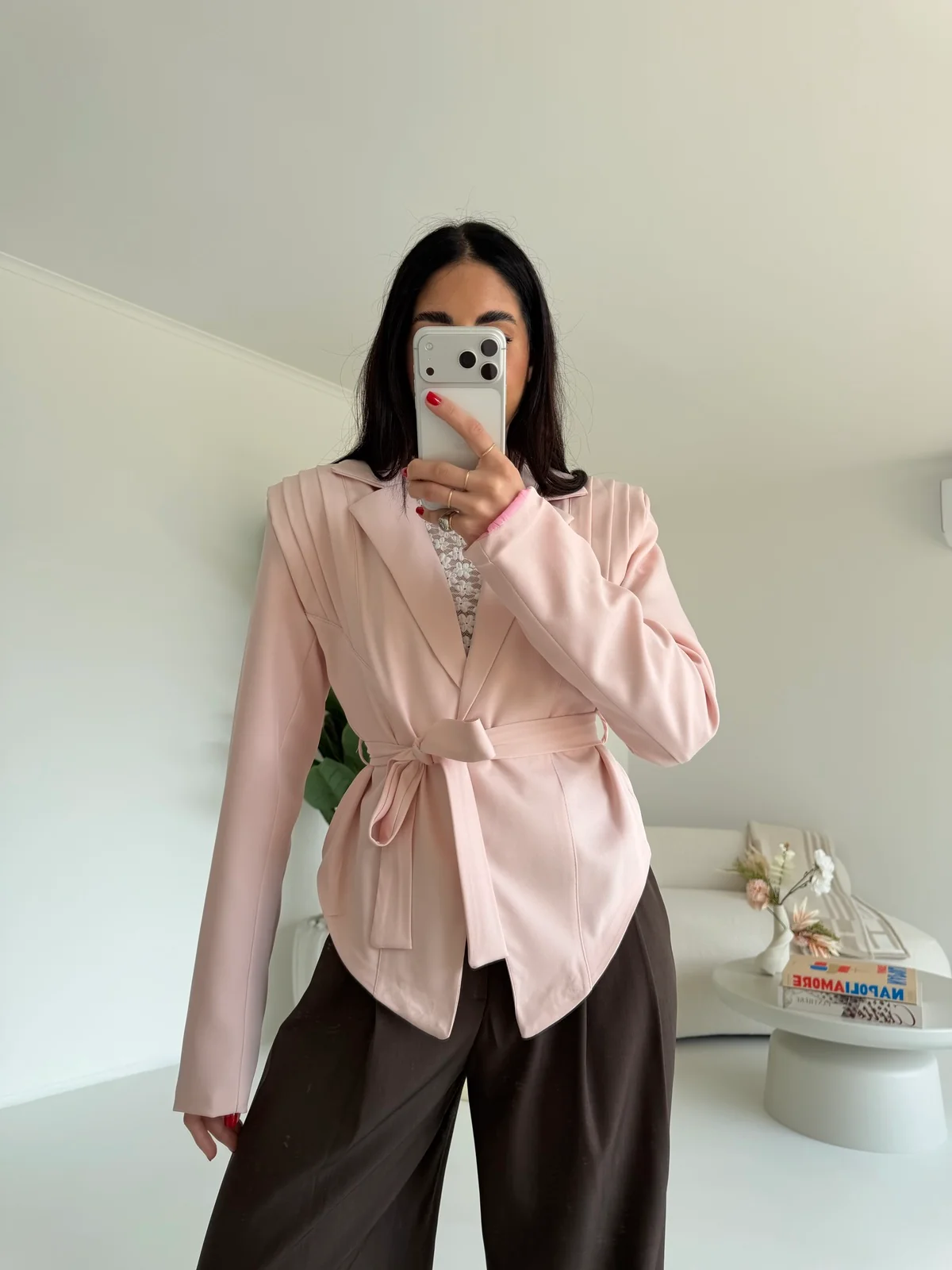 MINI TRENCH CHARLOTTE PINK - Image 3