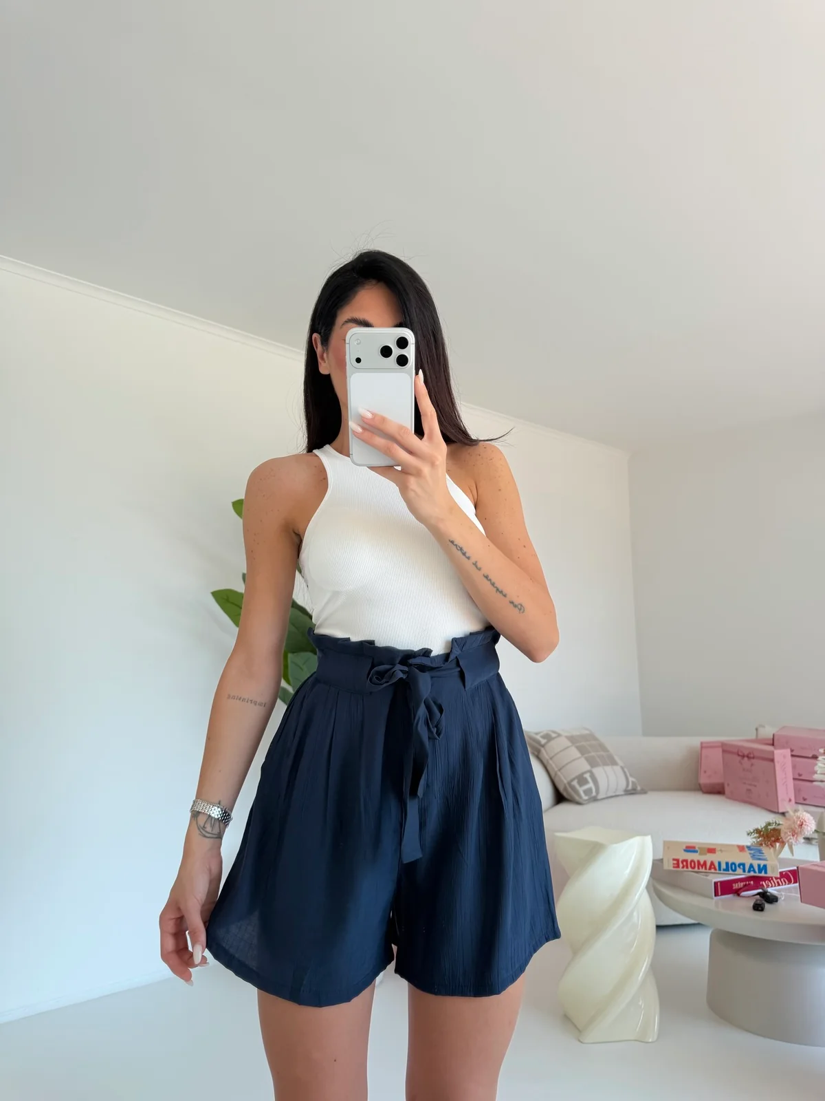 SHORT CANDY NAVY - Image 2