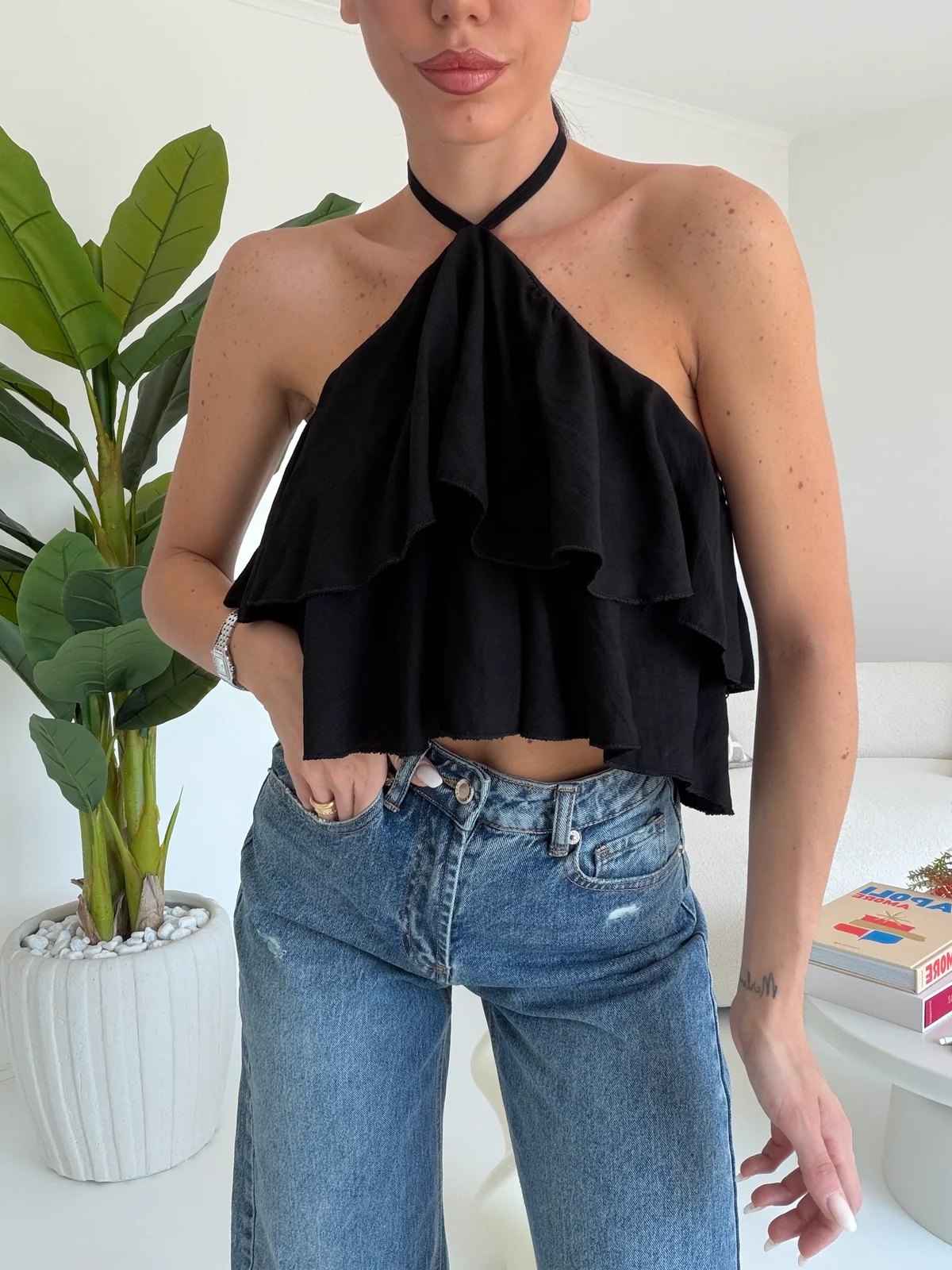 TOP MARGHE NERO - Image 2