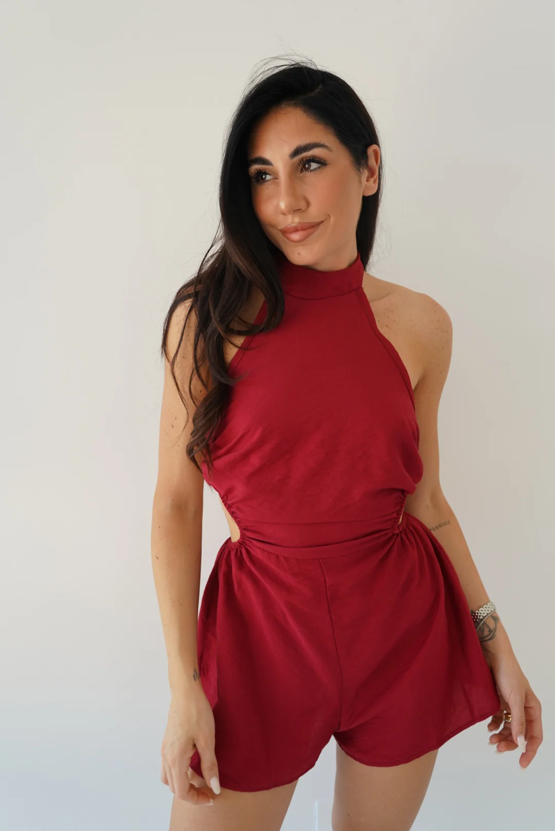 TUTINA CUT OUT BORDEAUX - Image 3