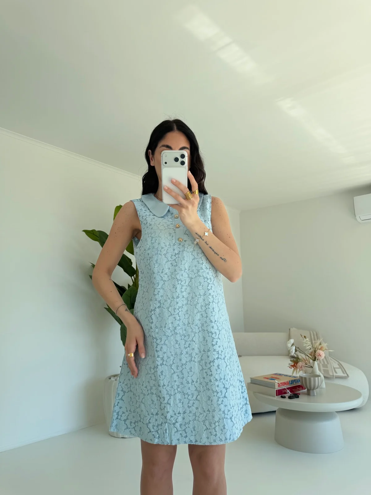 VMCJ-9846-MINI ABITO WINDSOR PASTELLO