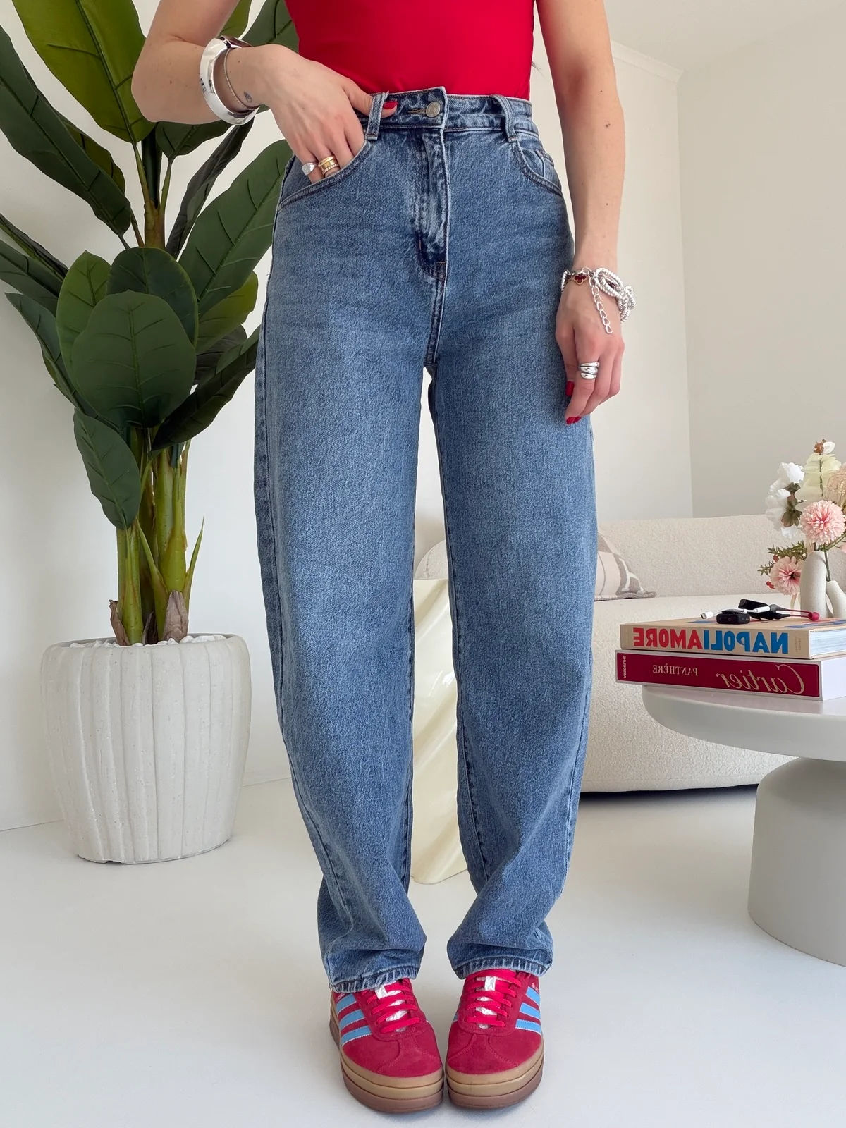 Y5522-JEANS BARREL BECK - Image 2