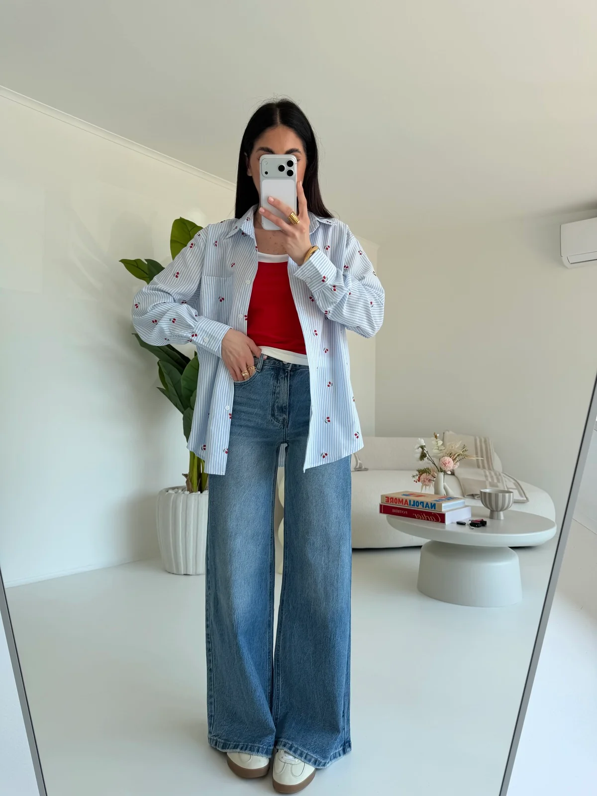 Y7002-JEANS PALAZZO RORI - Image 2